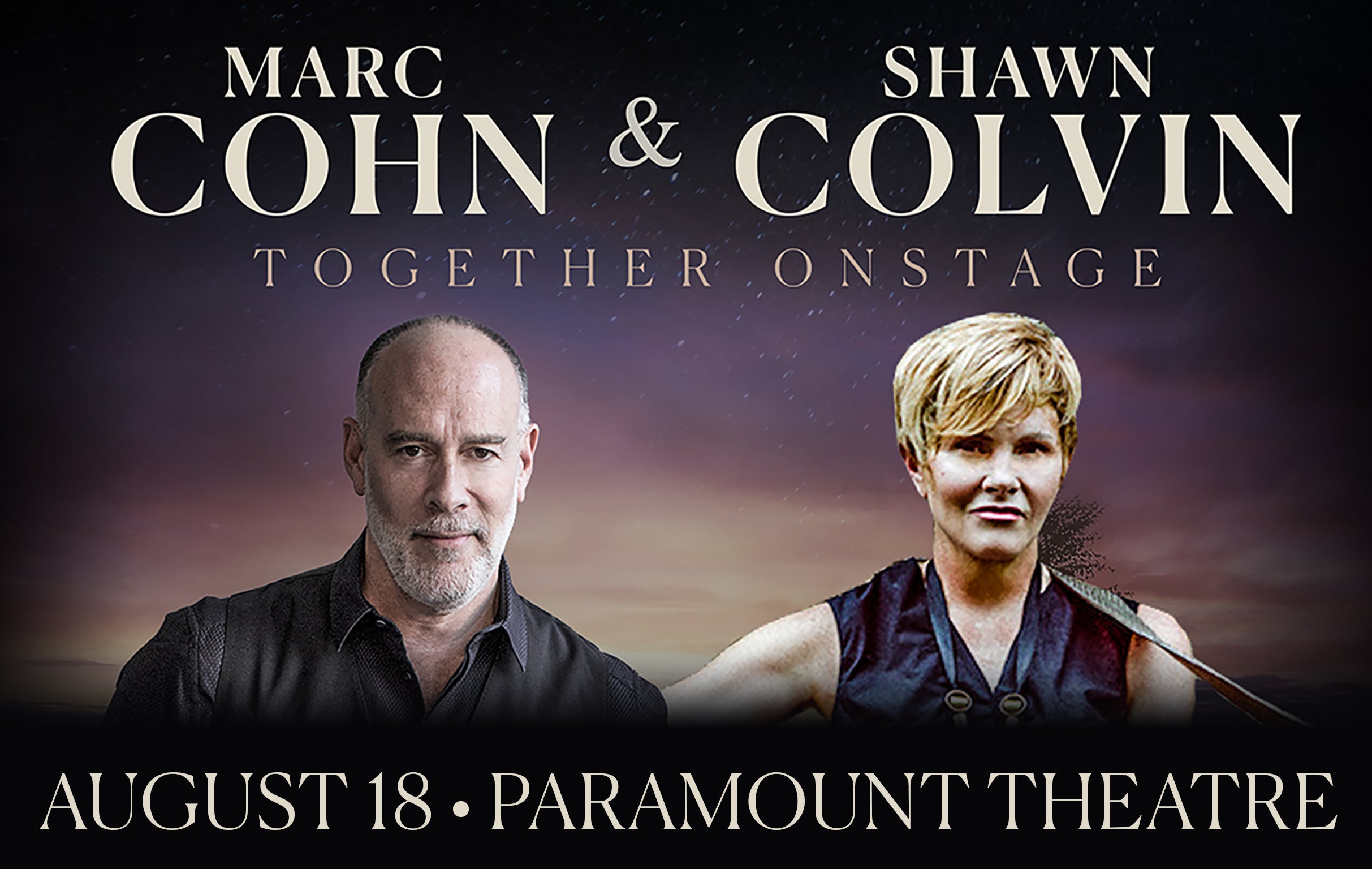 An Evening with Marc Cohn & Shawn Colvin