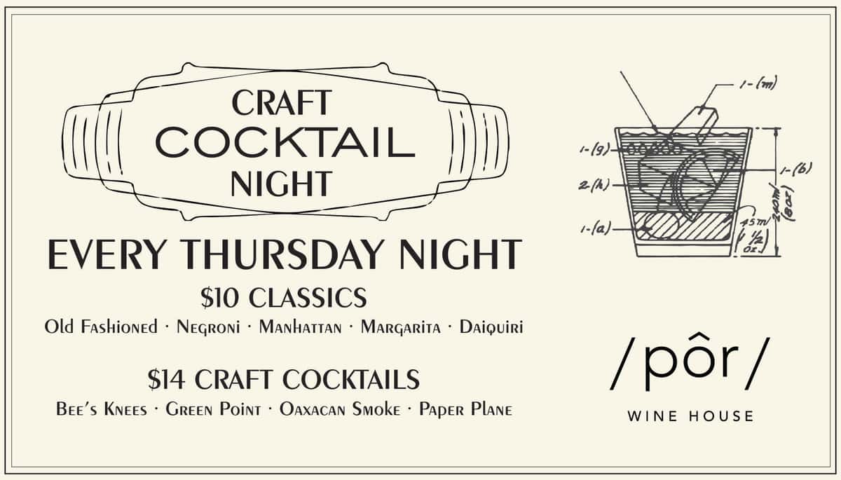 Craft Cocktail Night
