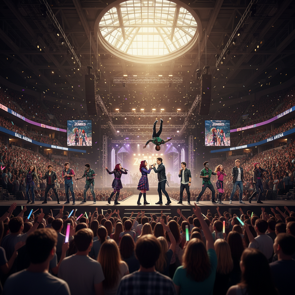 Disney Descendants Zombies & Camp Rock: Worlds Collide