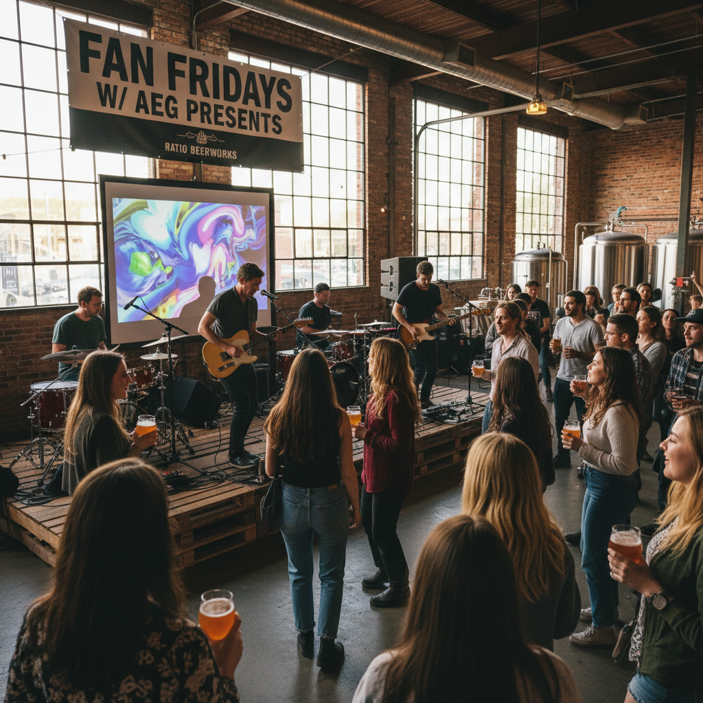 Fan Fridays w/ AEG Presents