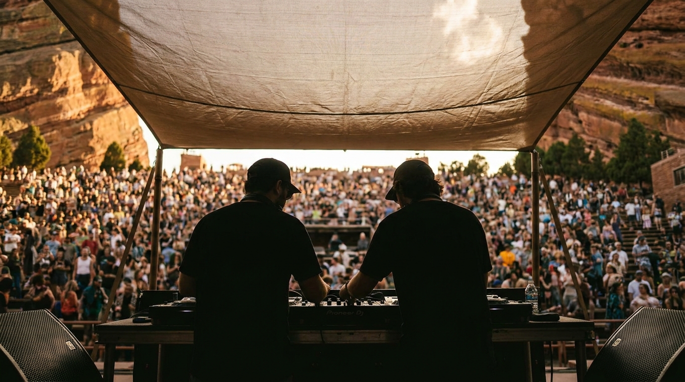 Jade Cicada & Mickman at Red Rocks