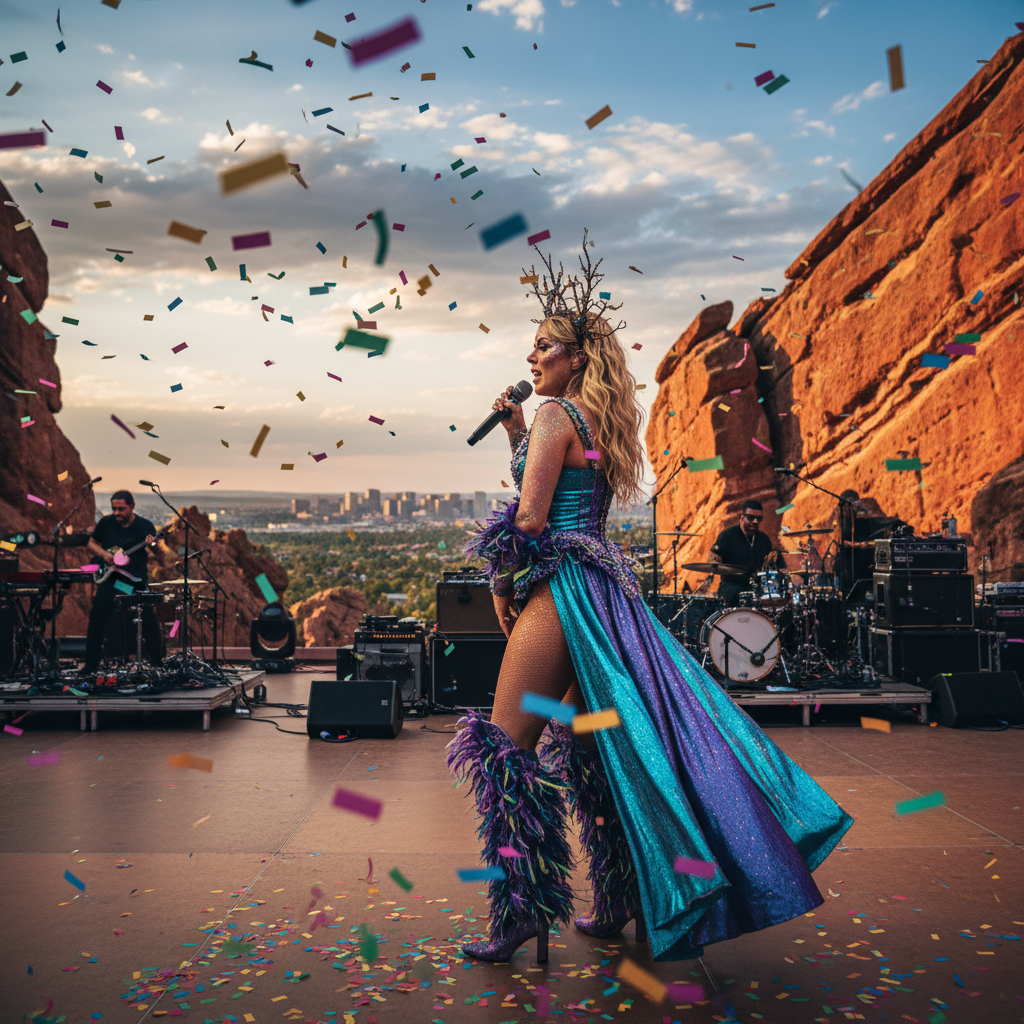 Kesha at Red Rocks Amphitheatre