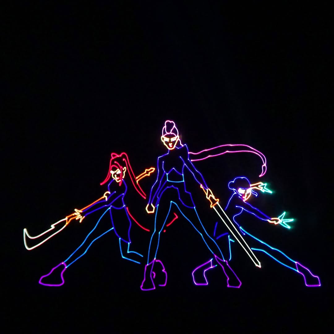 Laser K-Pop Demon Hunters Planetarium Show