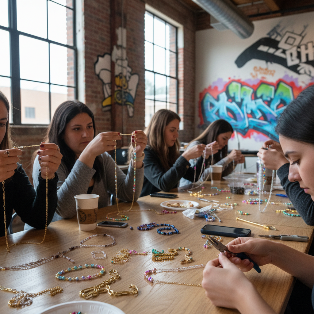 Making Our Way Back Craft Night: Mask Chains Workshop