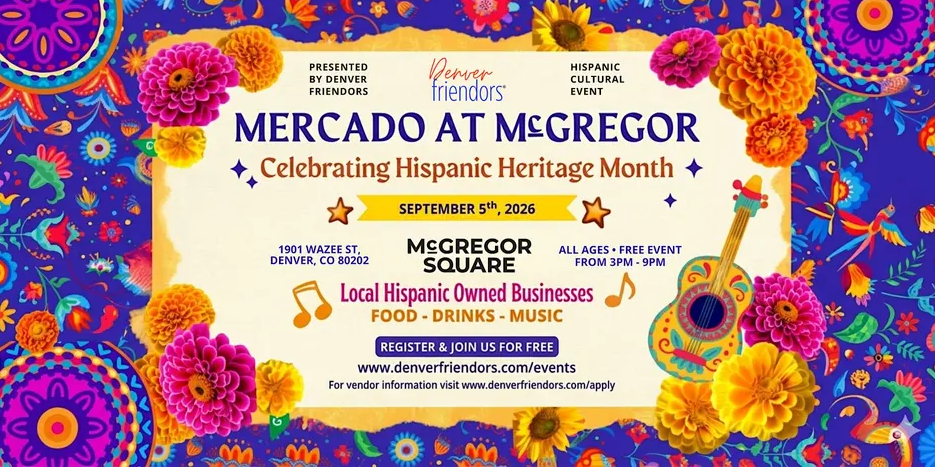 Mercado at McGregor: Hispanic Heritage Month Kick-Off