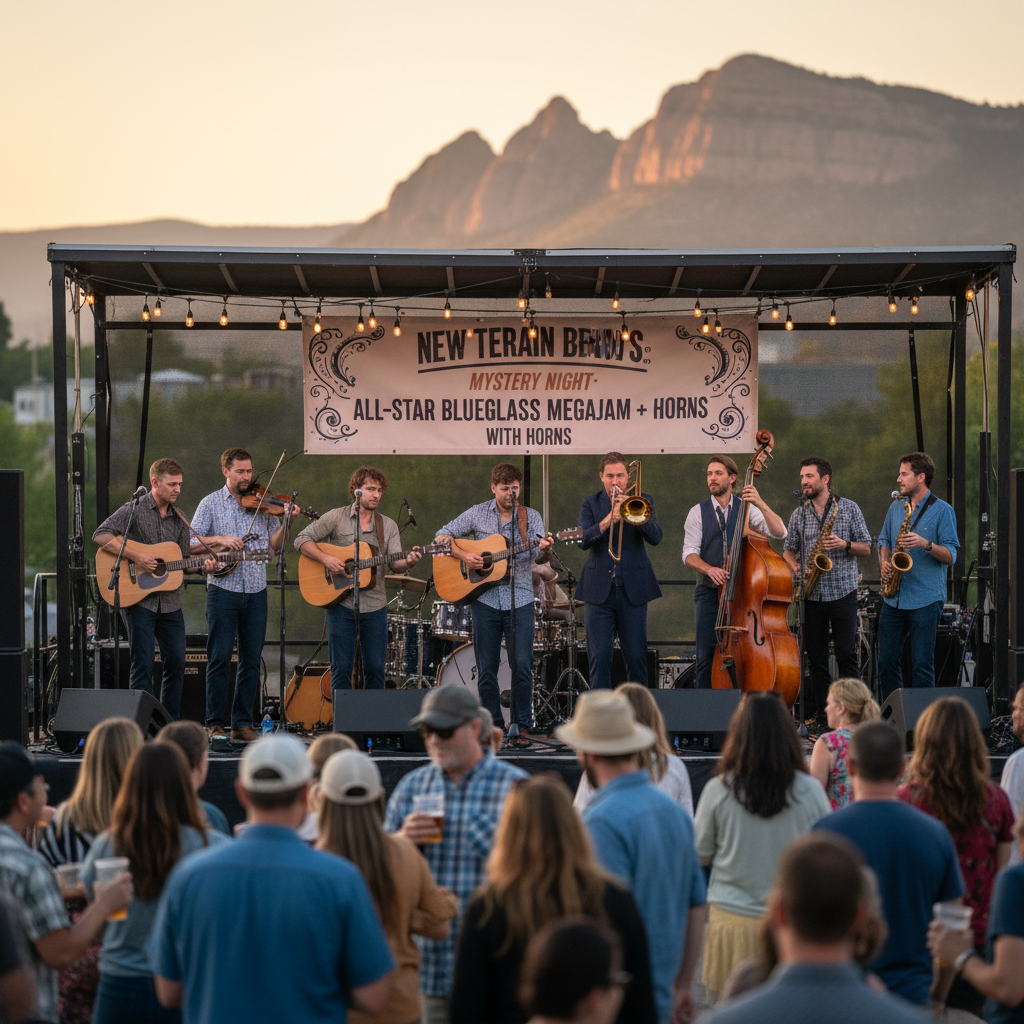 Mystery Night: All-Star Bluegrass Megajam with Horns