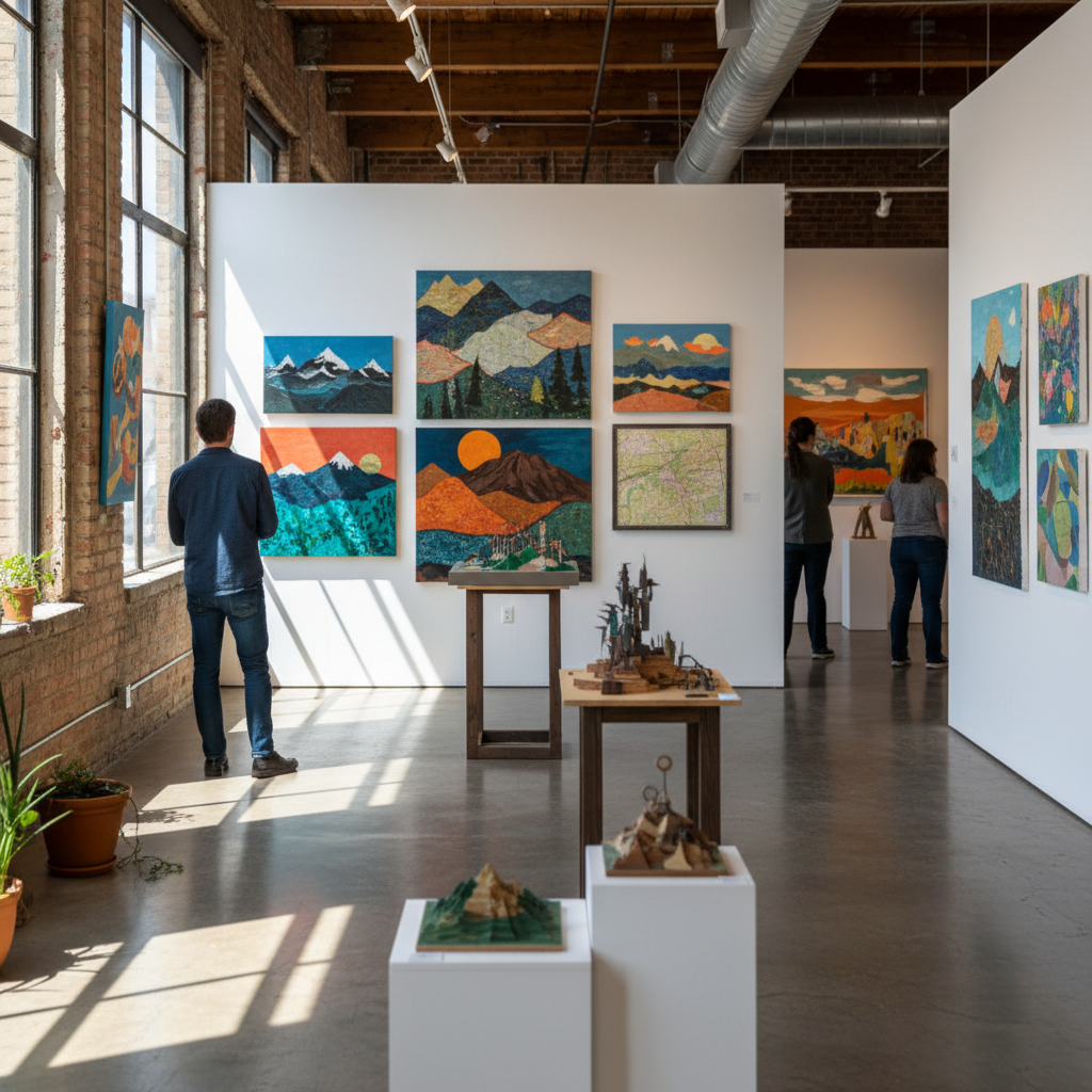 OVERLOOK Art Exhibition at Portal Gallery