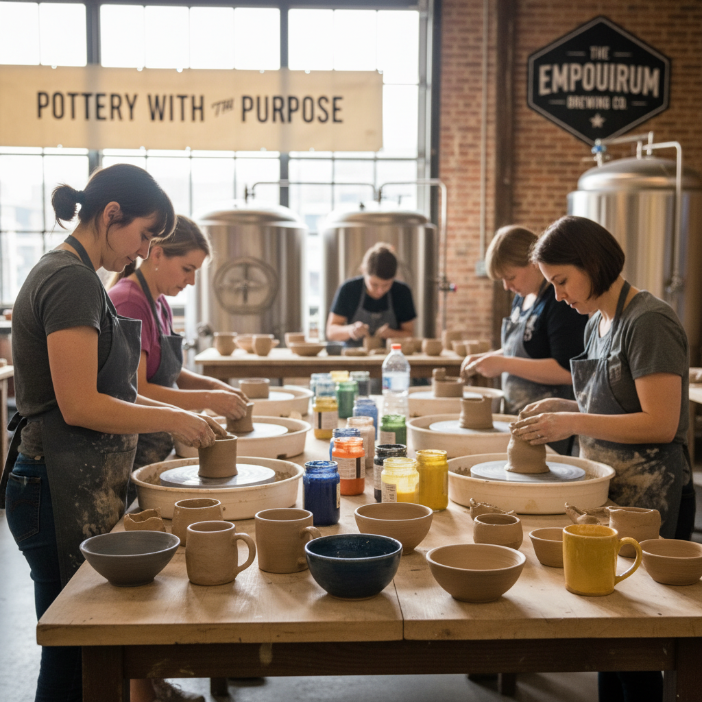 Pottery Workshop w/ Pottery with a Purpose