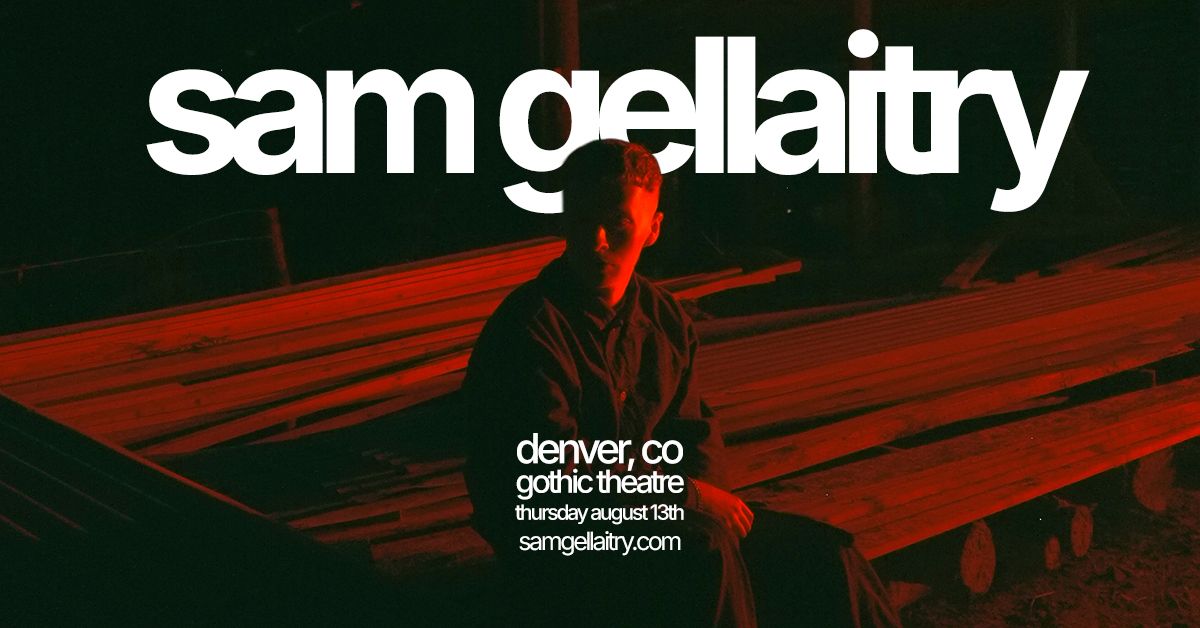 Sam Gellaitry