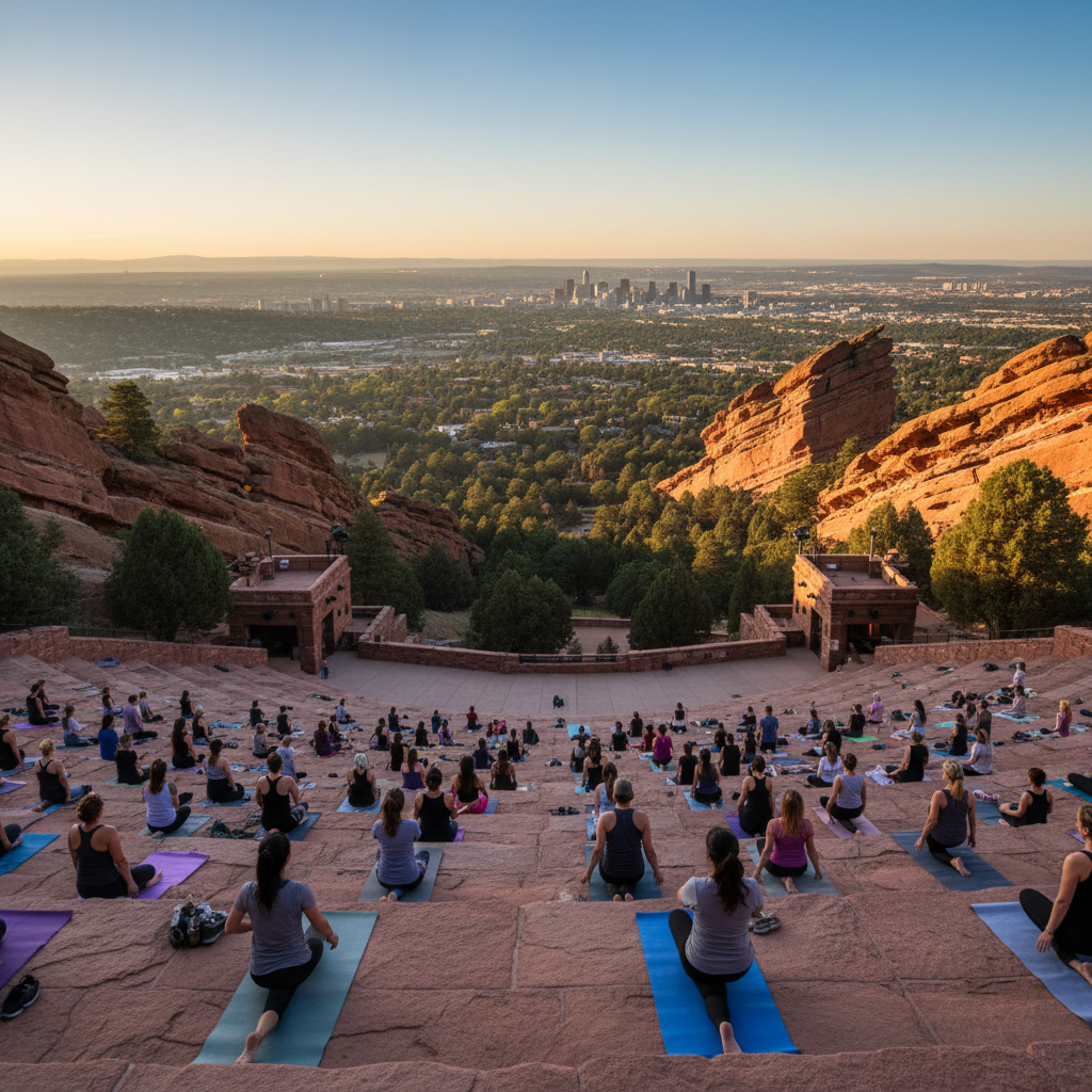 Yoga on the Rocks