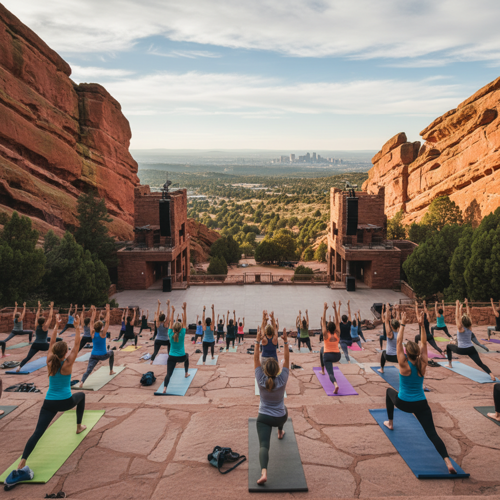 Yoga on the Rocks