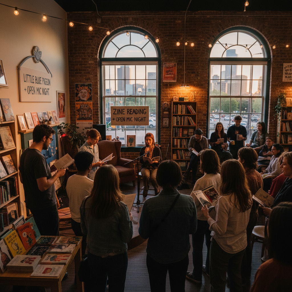 Zine Reading + Open Mic Night